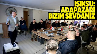 Işıksu iş adamlarıyla buluştu