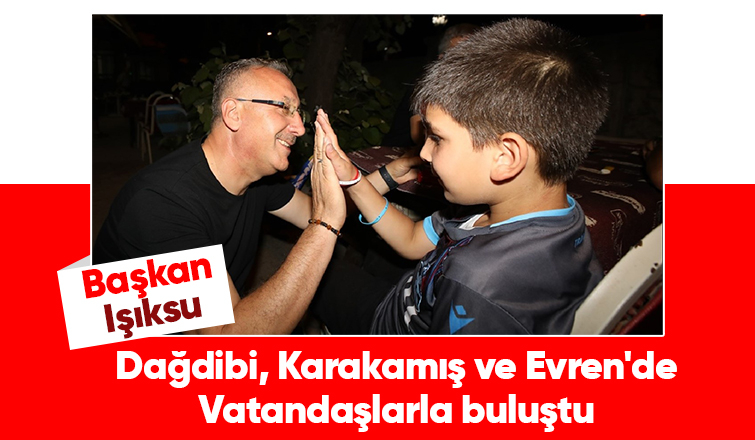 Işıksu:Şehrin kalbi Adapazarı’mız için aşkla çalışmaya devam