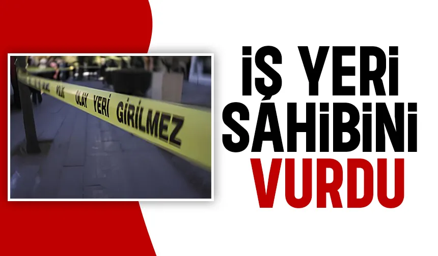 İşletme sahibine silahlı saldırı