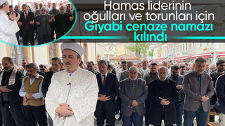 İsmail Haniye’nin oğulları ve torunları için Sakarya’da gıyabi cenaze namazı
