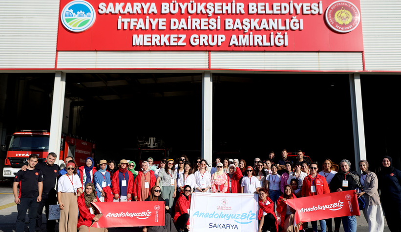 Isparta’dan gelen 40 gönüllüye yangın eğitimi