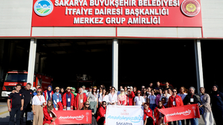 Isparta’dan gelen 40 gönüllüye yangın eğitimi