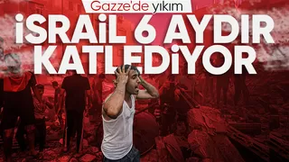 İsrail, abluka altındaki Gazze Şeridi'ne 6 aydır ölüm yağdırıyor