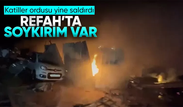 İsrail Gazze'de mülteci kampını vurdu: 40 ölü
