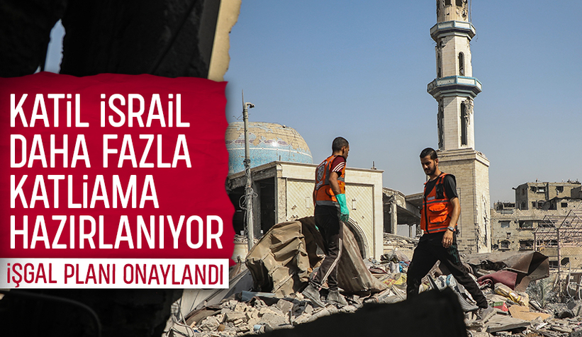 İsrail Gazze'yi işgal planını onayladı