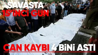 İsrail'in Gazze bombardımanı sürüyor