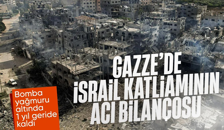 İsrail'in Gazze'deki soykırımlarının 1. yılı! 41 bin 870 kişi hayattan koparıldı!