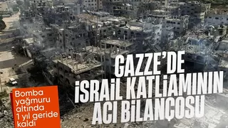 İsrail'in Gazze'deki soykırımlarının 1. yılı! 41 bin 870 kişi hayattan koparıldı!