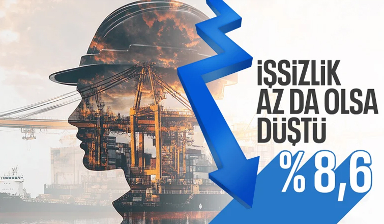 İşsizlik oranı Kasım 2024'te yüzde 8,6 oldu