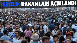İşsizlik rakamları açıklandı