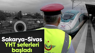 İstanbul - Sivas YHT ilk seferini yaptı