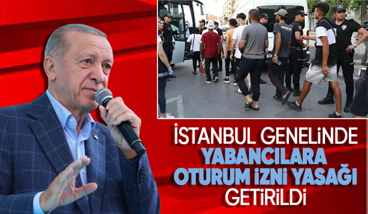 İstanbul'da göçmenlere oturum izinleri durduruldu