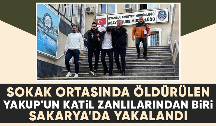 İstanbul'da işlenen cinayetin faillerinden biri Sakarya'da yakalandı
