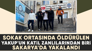 İstanbul'da işlenen cinayetin faillerinden biri Sakarya'da yakalandı