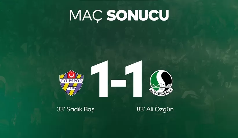 İstanbul'dan 1 puanla dönüyoruz