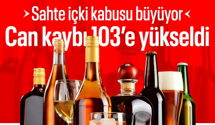 İstanbul ve Ankara'da sahte içkiden son bir ayda 103 kişi öldü