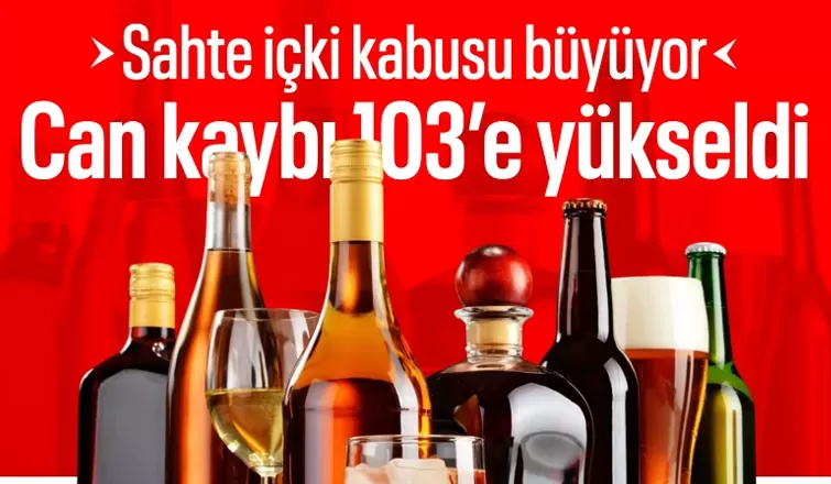 İstanbul ve Ankara'da sahte içkiden son bir ayda 103 kişi öldü