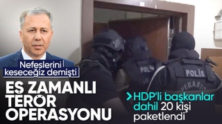 İstanbul ve Kırklareli'nde terör operasyonu: 20 gözaltı