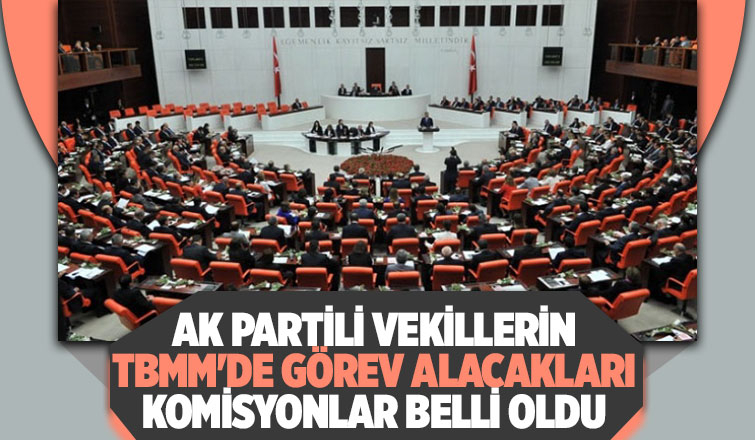 İşte AK Parti Sakarya vekillerinin yer aldığı komisyonlar!
