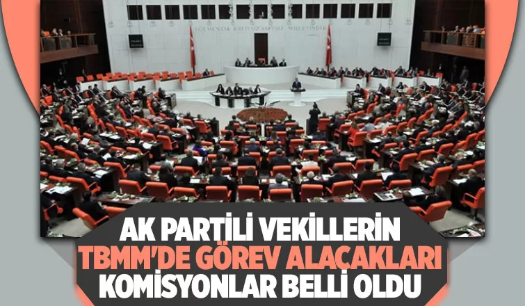 İşte AK Parti Sakarya vekillerinin yer aldığı komisyonlar!