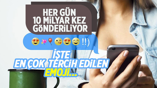 İşte en çok tercih edilen emoji