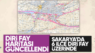 İşte Sakarya'da diri fay üzerindeki ilçeler