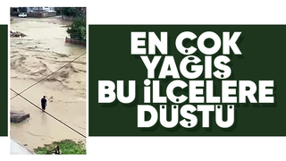 İşte Sakarya'da en çok yağış düşen ilçeler