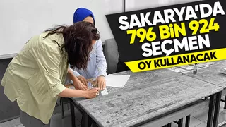 İşte Sakarya'daki seçmen sayısı