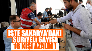 İşte Sakarya'daki Suriyeli sayısı