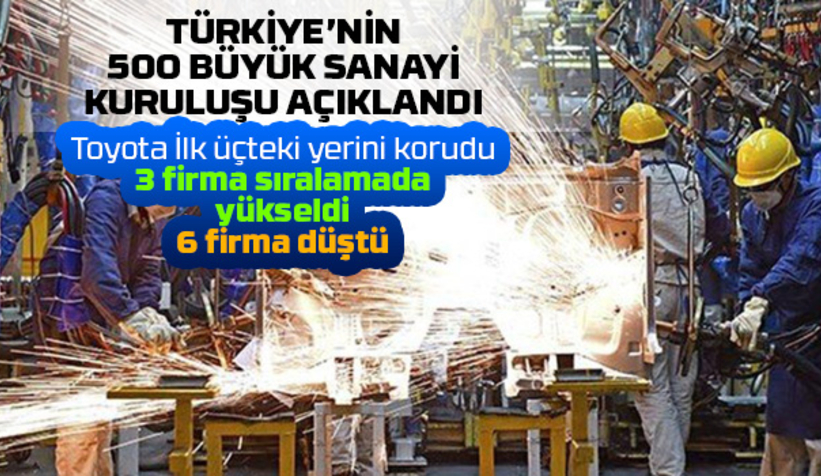 İşte Sakarya'dan ilk 500'e giren sanayi kuruluşları