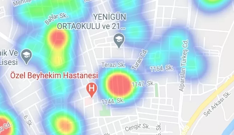 İşte Sakarya'nın ilçe ilçe  korona haritası