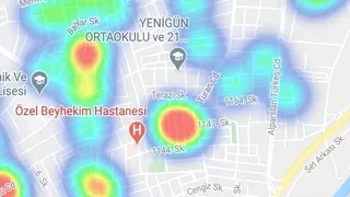 İşte Sakarya'nın ilçe ilçe  korona haritası