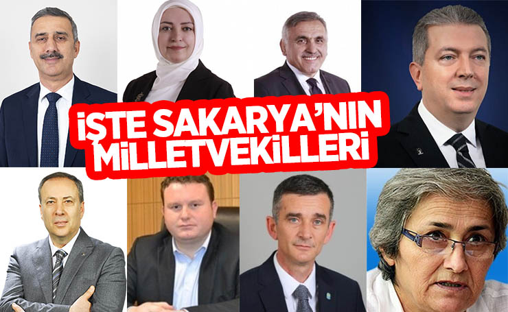 İşte Sakarya'nın milletvekilleri