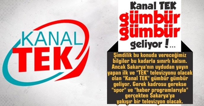 İşte Sakarya'nın yeni televizyon kanalı