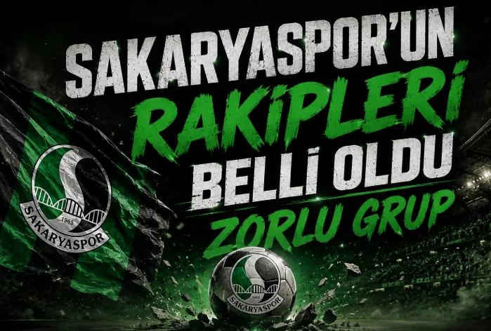 İşte Sakaryaspor'un ligdeki rakipleri
