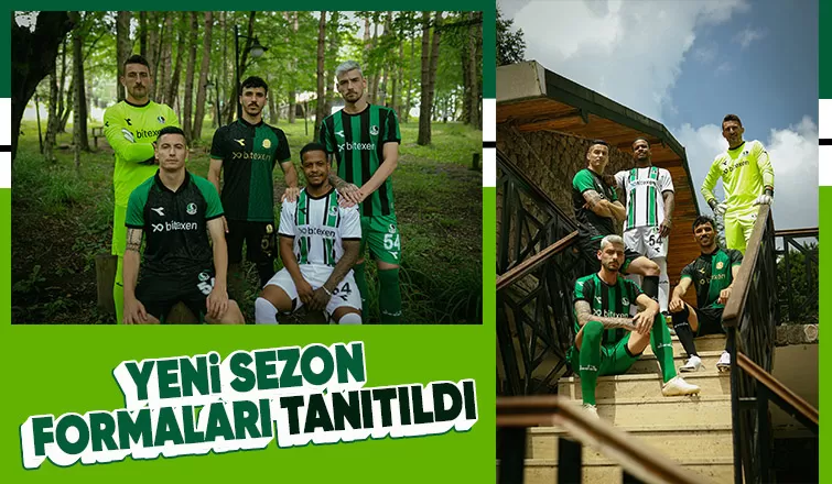 İşte Sakaryaspor'un yeni sezon formaları