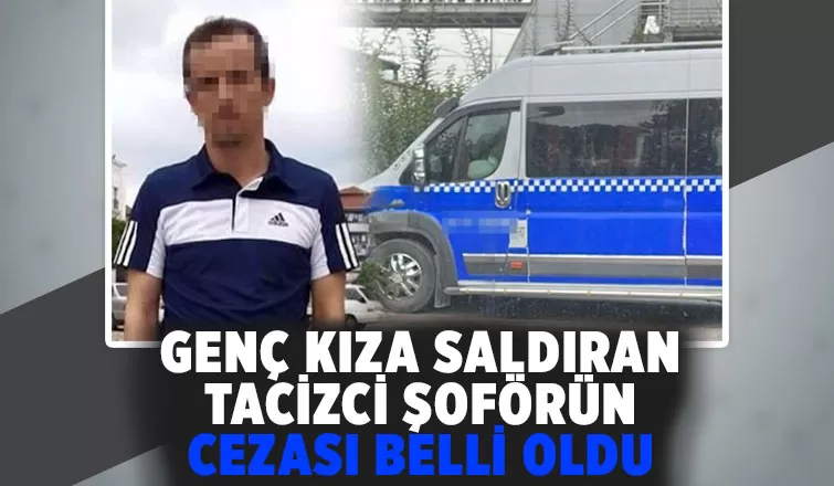 İşte sapık minibüs şoförüne verilen ceza