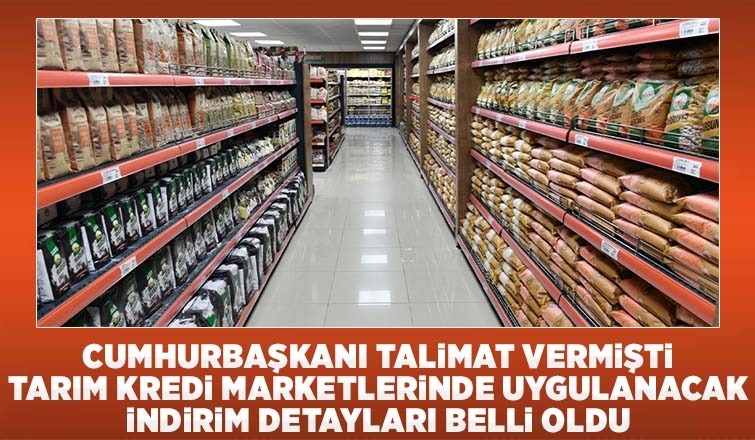 İşte Tarım Kredi Kooperatifi marketlerinde indirim uygulanacak ürünler