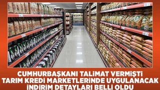İşte Tarım Kredi Kooperatifi marketlerinde indirim uygulanacak ürünler