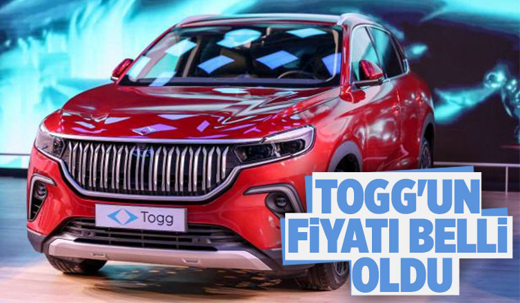 İşte Togg'un fiyatı