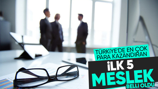 İşte Türkiye'nin en çok kazandıran meslekleri: