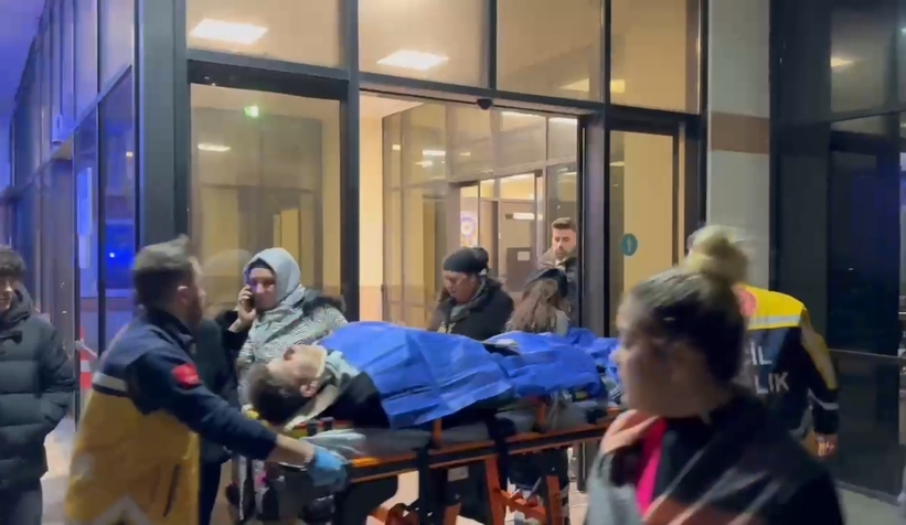 İstinat duvarından düşen çocuğu itfaiye kurtardı