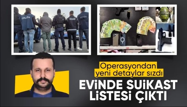 İtalya'da yakalanmıştı: Barış Boyun'un evinden suikast listesi çıktı