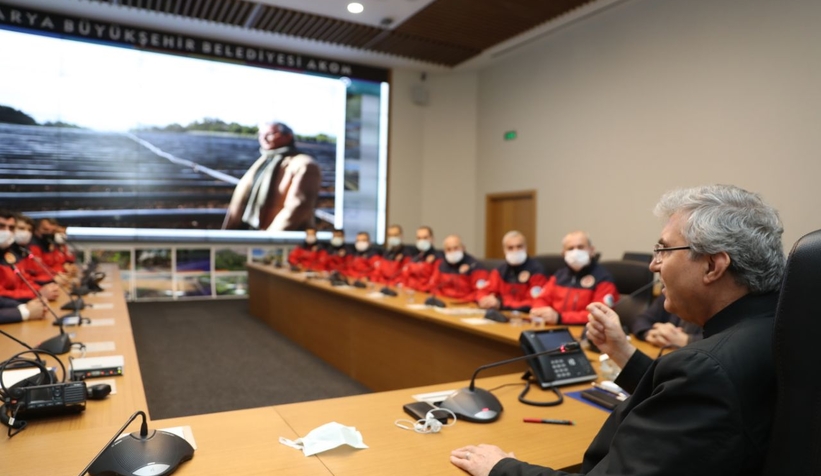 İtfaiye teşkilatından toplu sözleşme teşekkürü