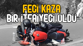 İtfaiyeciler kaza yaptı: 1 ölü, 2 yaralı