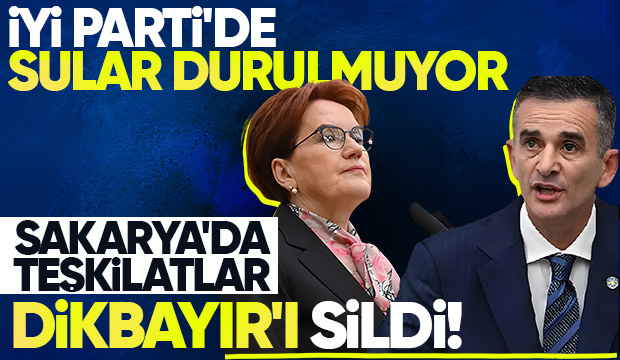 İYİ Parti Sakarya il ve ilçe başkanları Dikbayır'ı istifaya çağırdı