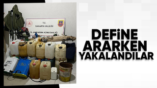 İzinsiz kazı yapan 2 kişi yakalandı