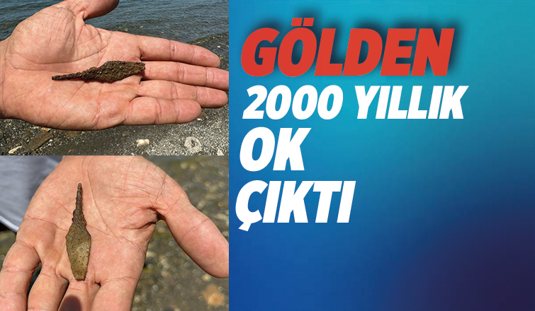 İznik Gölü'nden 2000 yıllık ok çıktı
