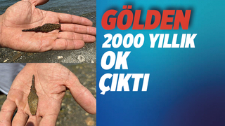 İznik Gölü'nden 2000 yıllık ok çıktı