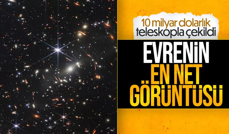 James Webb Teleskobu'nun çektiği ilk renkli fotoğraf